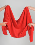 Red Corduroy Fabric 5272