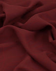 Red Crepe Jacquard 98309