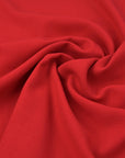 Red Doublewave Crepe Fabric 98880