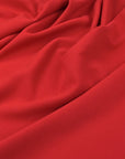 Red Doublewave Crepe Fabric 98880