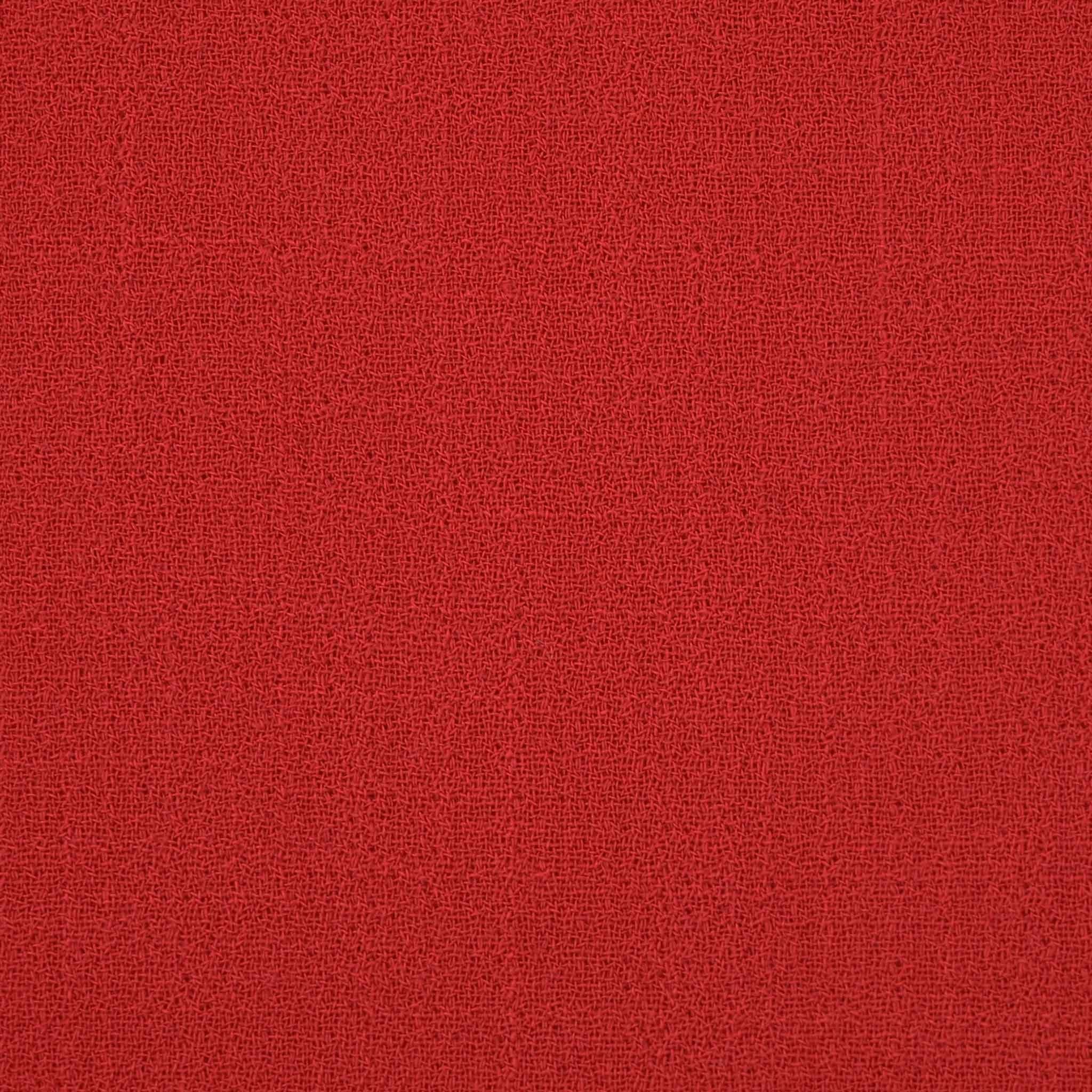Red Doublewave Crepe Fabric 98880