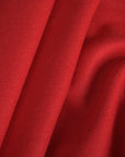 Red Melton Fabric 4583