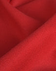 Red Melton Fabric 4583