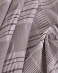 Rose Suiting Check Fabric 4266