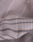 Rose Suiting Check Fabric 4266