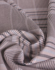 Rose Suiting Check Fabric 4266