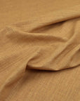 Tan Printed Linen Fabric 98624