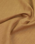Tan Printed Linen Fabric 98624