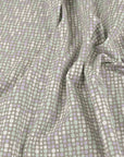 Tan Stretch Twill Printed Fabric 97536