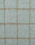 Turquoise Check Coating Fabric 4809