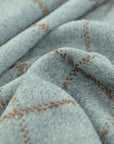 Turquoise Check Coating Fabric 4809