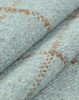 Turquoise Check Coating Fabric 4809