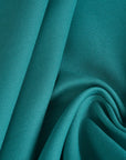 Turquoise Suiting Twill Fabric 4690