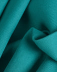 Turquoise Suiting Twill Fabric 4690