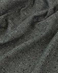 Black Herringbone Tweed 98210