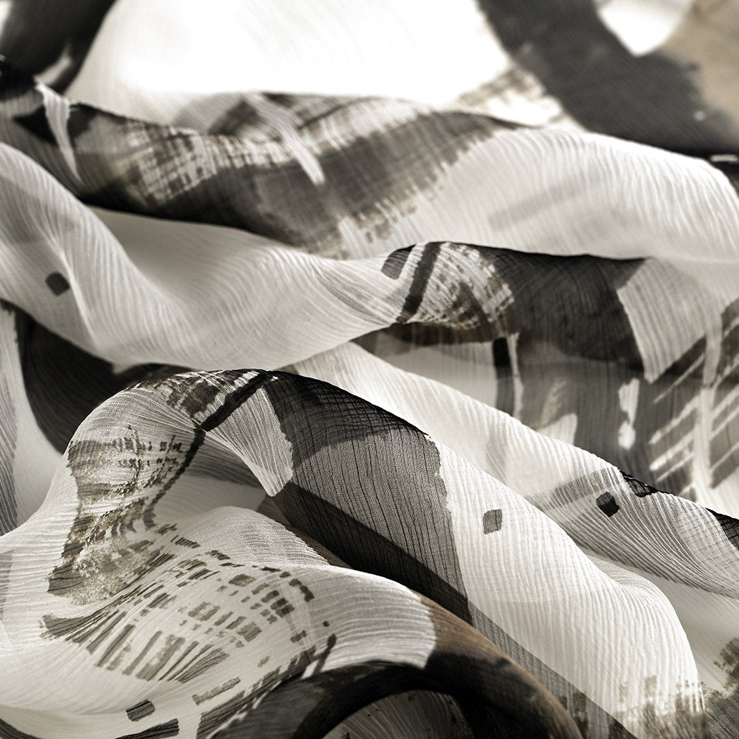 White Chiffon 1666 - fabrics4fashion fabric
