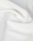 White Crepe fabric