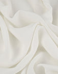 White Crepe Fabric 570