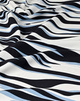 White Geometric Print 3251