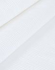 White Grosgrain Fabric 99806 - Fabrics4Fashion