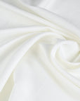 White Linen Blend Fabric