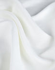 White Linen Blend Fabric
