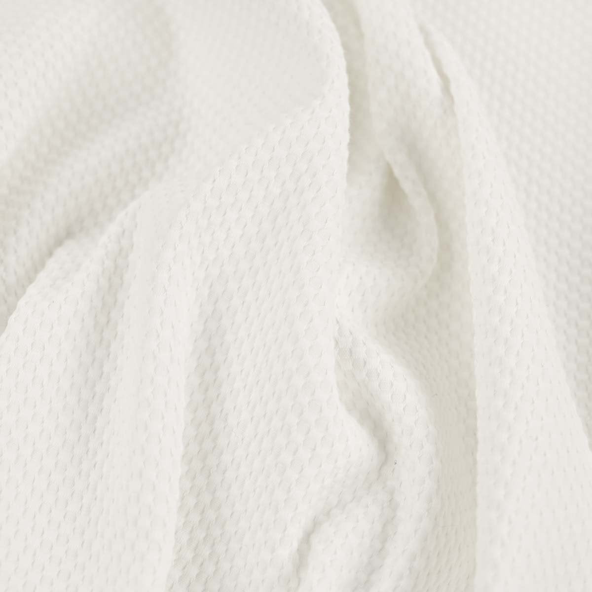 White Pique Fabric 96445