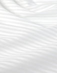 White Pleated Poplin Fabric 3720