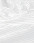 White Pleated Poplin Fabric 3720