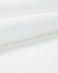 White Pleated Poplin Fabric 3720