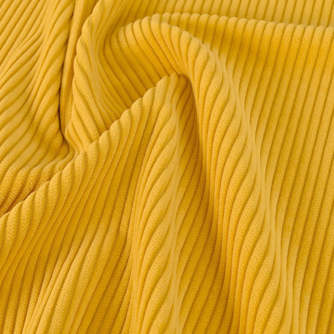 Yellow Corduroy Fabric 5063