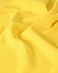 Yellow crepe fabric 100% wool; fabrics to buy online