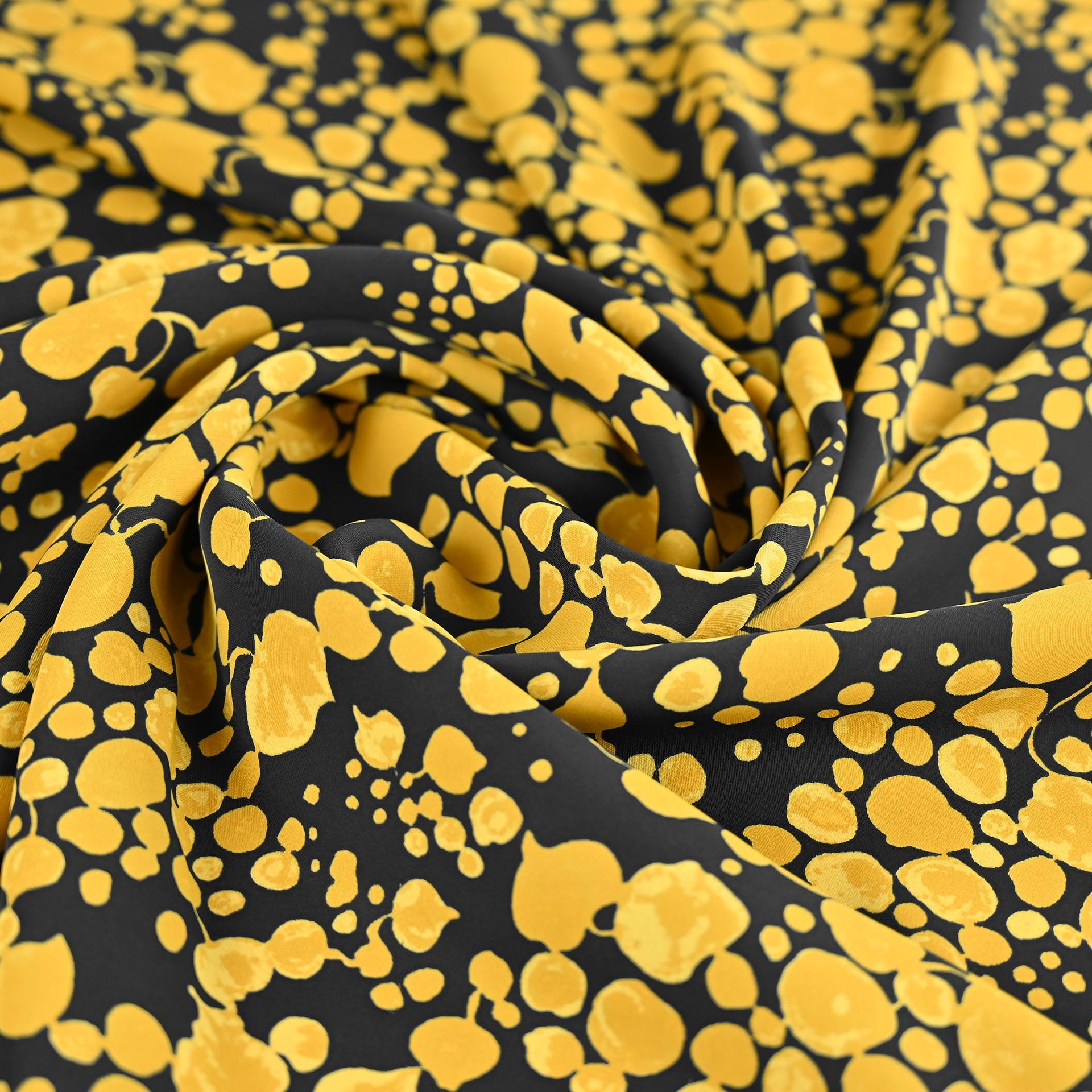 Yellow Print Lightweight Fabric 4203 – Fabrics4Fashion