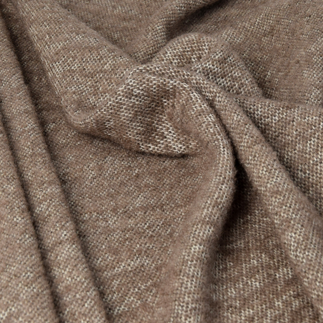 Taupe Mohair Wool Fabric 3305 – Fabrics4Fashion