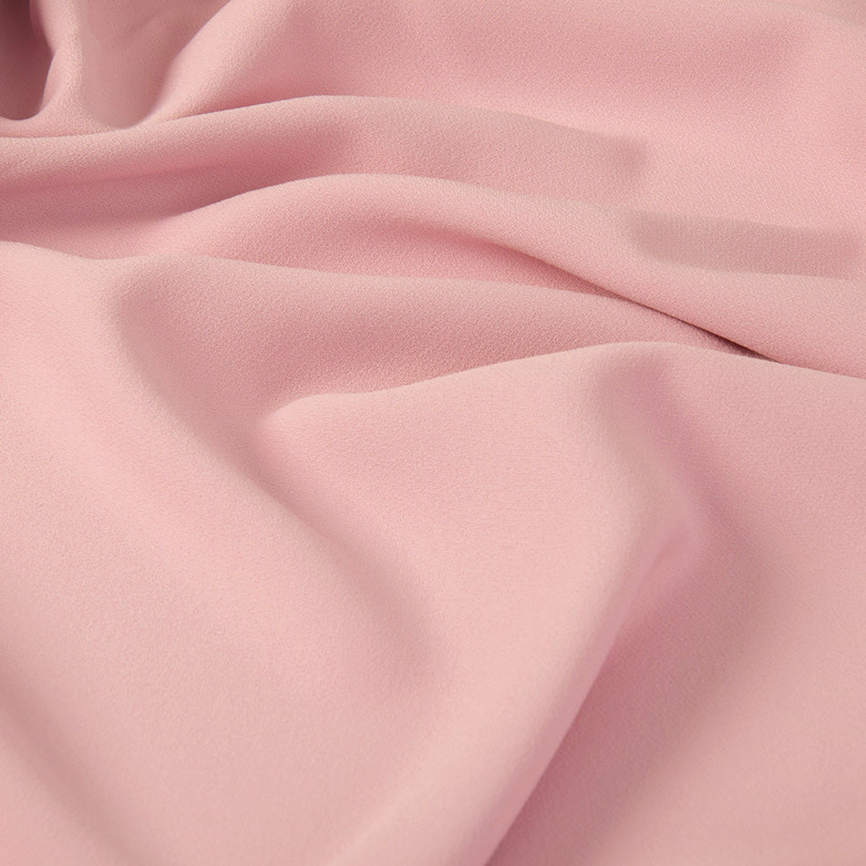 Pale Pink Crepe Back Satin Polyester 2013 - Fabrics4Fashion