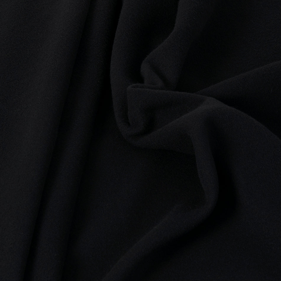 Black Coating Wool Fabric 252 - Fabrics4Fashion