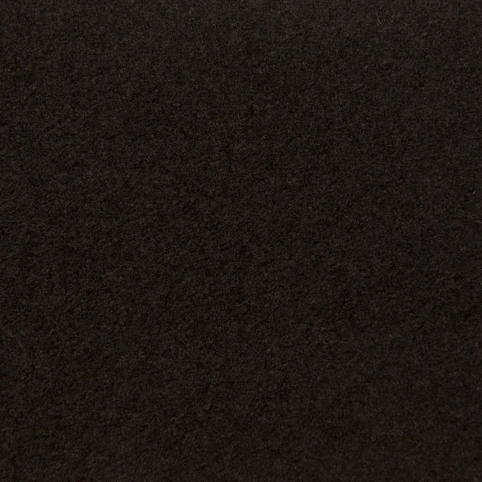 Dark Brown Melton Wool 1238