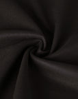 Dark Brown Melton Wool 1238