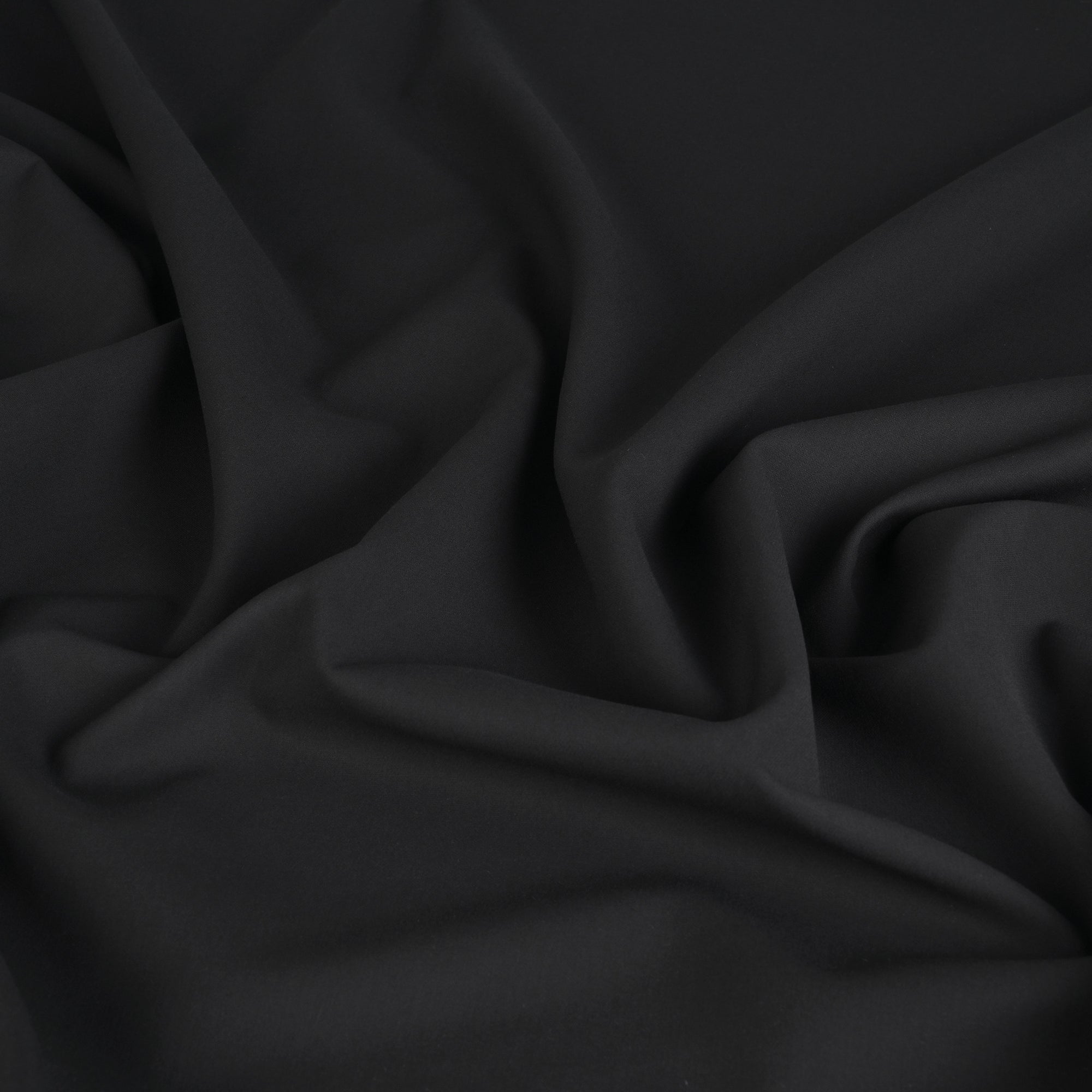 Black Viscose Suiting Fabric 1340 - Fabrics4Fashion