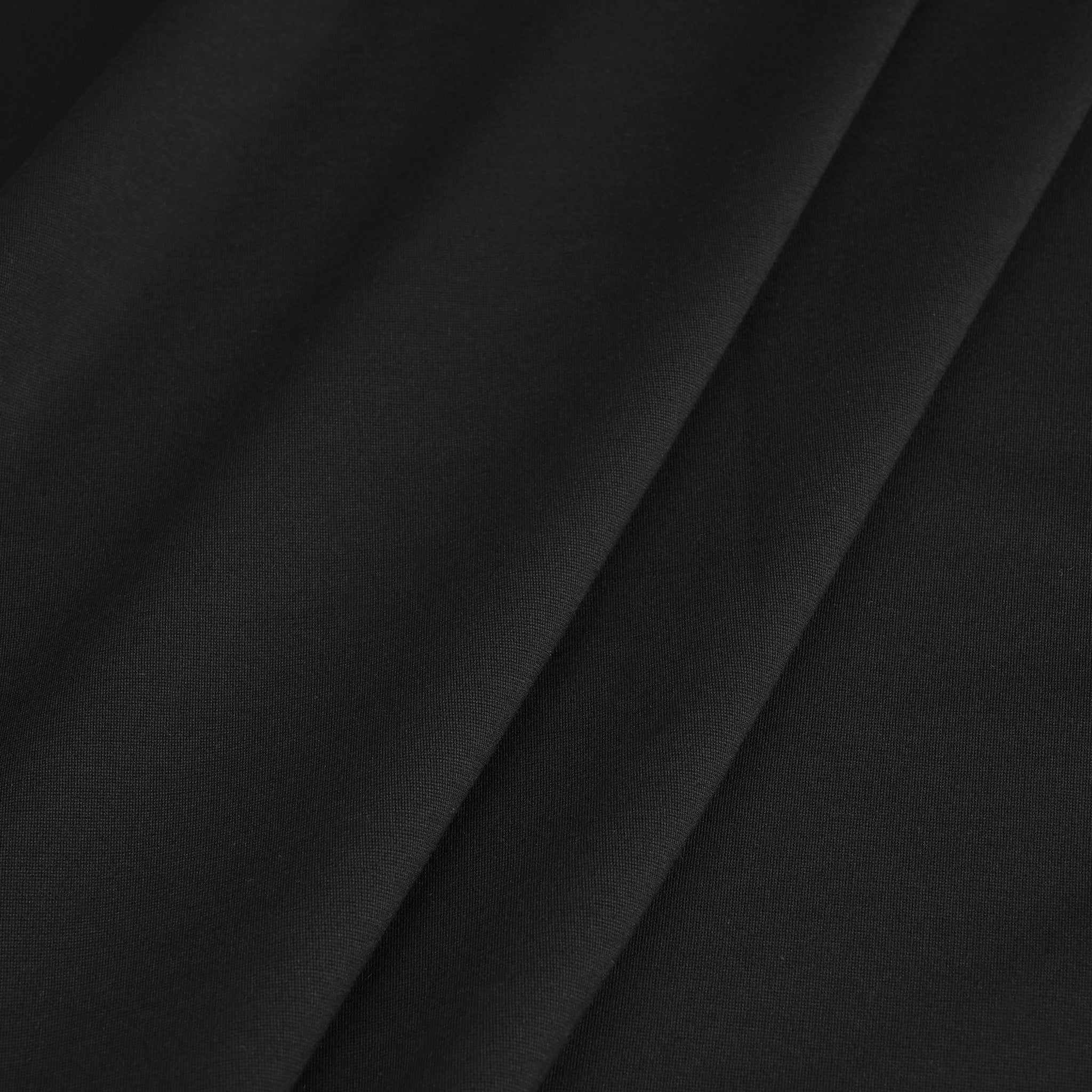 Black Punto Roma Knit 1847 - Fabrics4Fashion