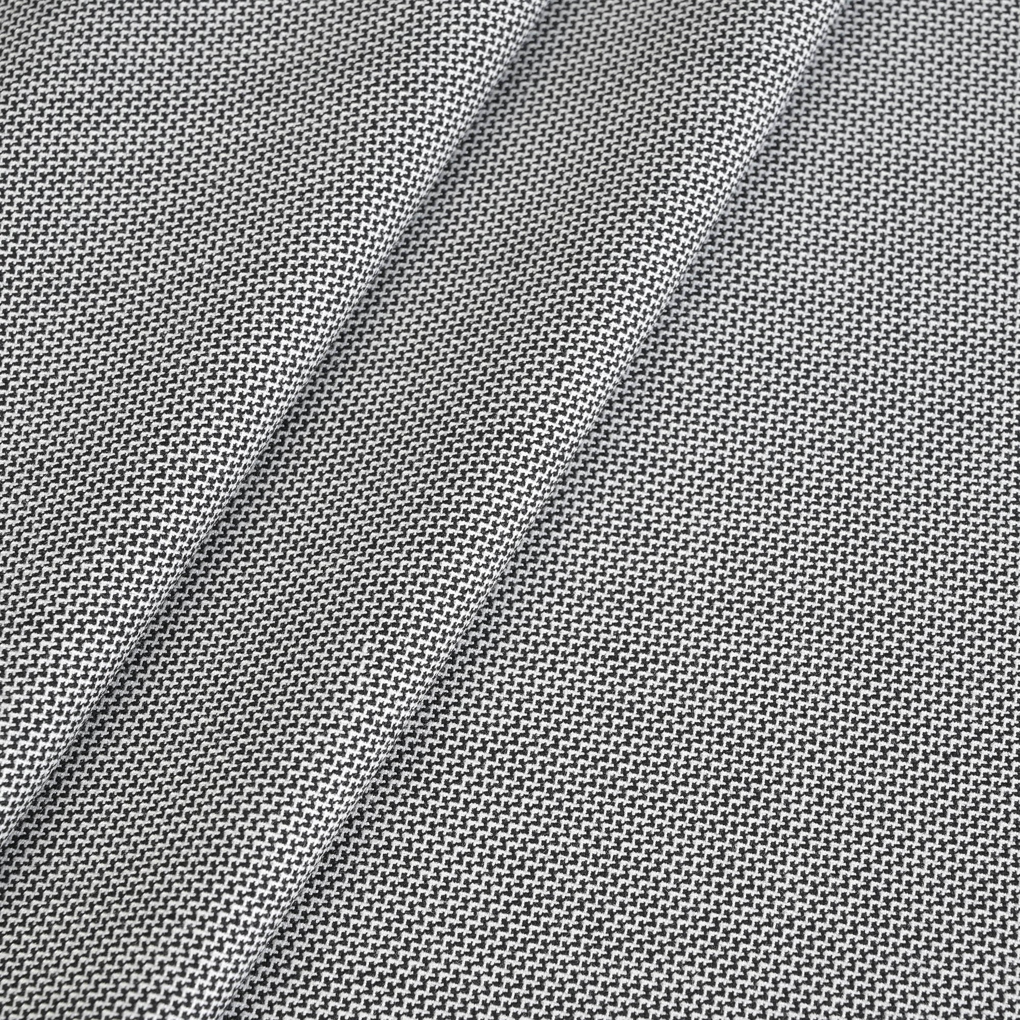 Black and White Micro Jacquard 2459 - Fabrics4Fashion