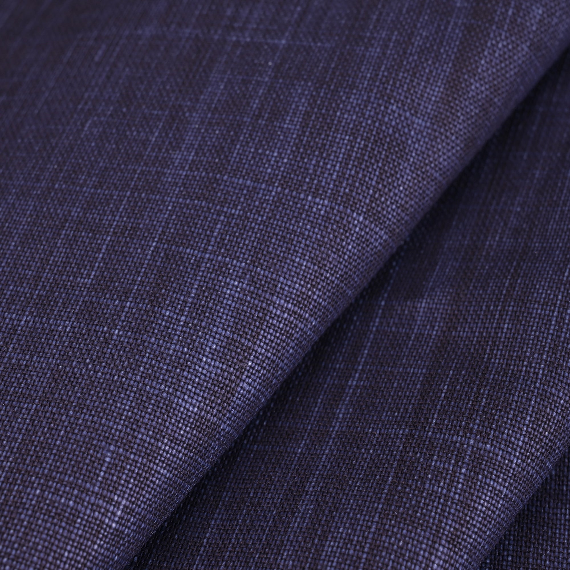 Denim Print Waxed Linen Fabric 42 - Fabrics4Fashion