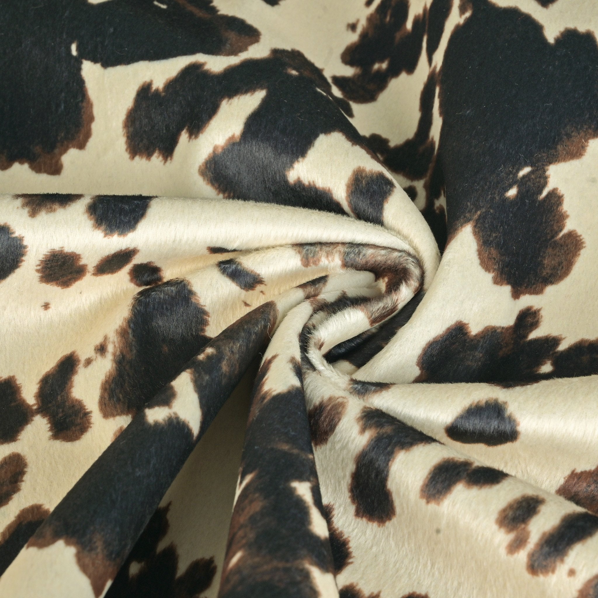 Animal Print Faux Fur Fabric 4875