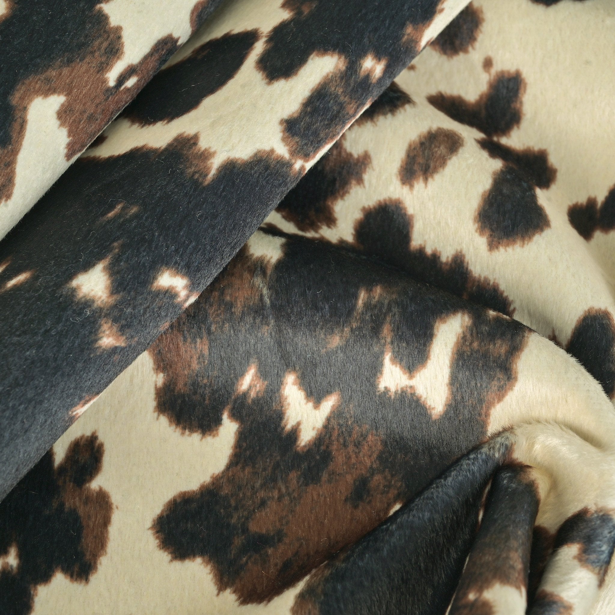 Animal Print Faux Fur Fabric 4875