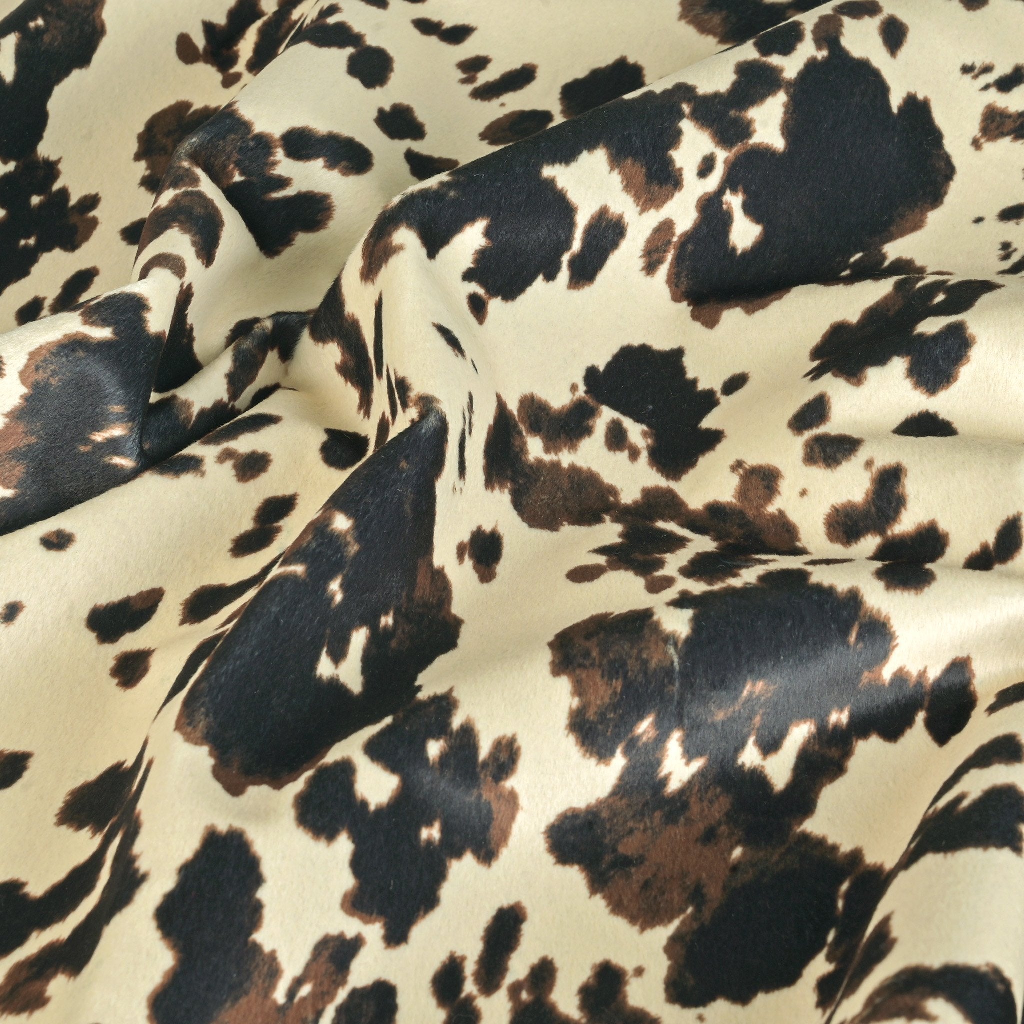 Animal Print Faux Fur Fabric 4875