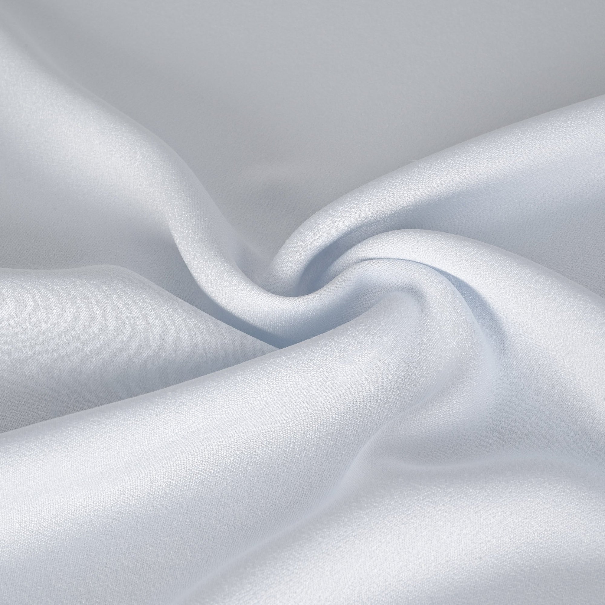 Baby Blue Crepe Fabric 79826