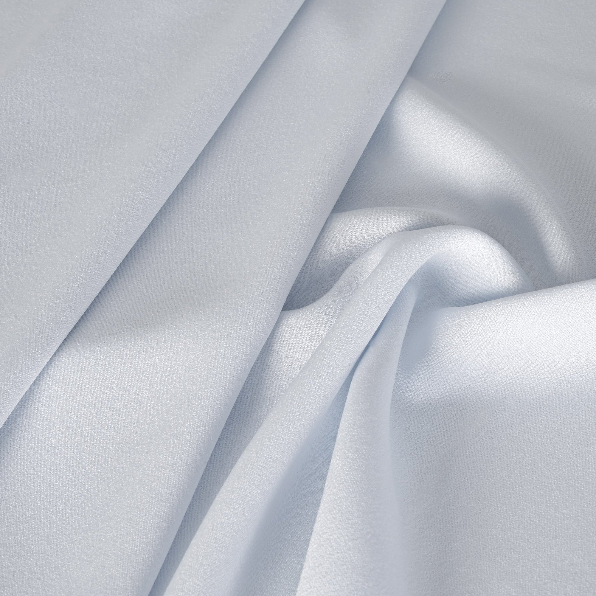Baby Blue Crepe Fabric 79826