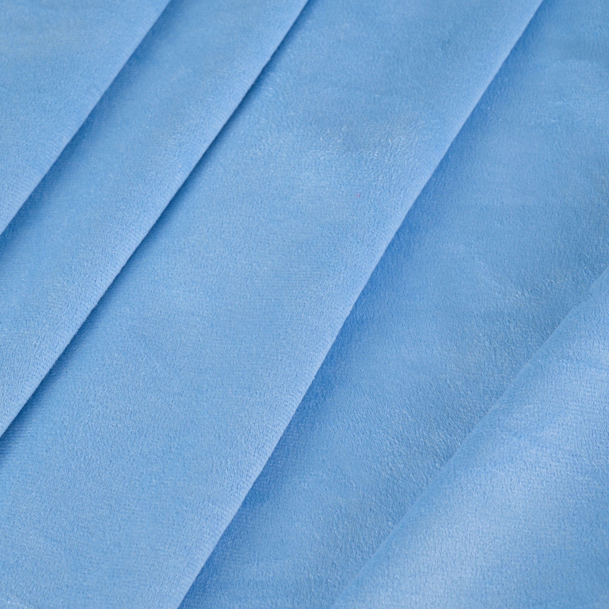 Baby Blue Suede Fabric 4962