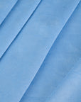 Baby Blue Suede Fabric 4962