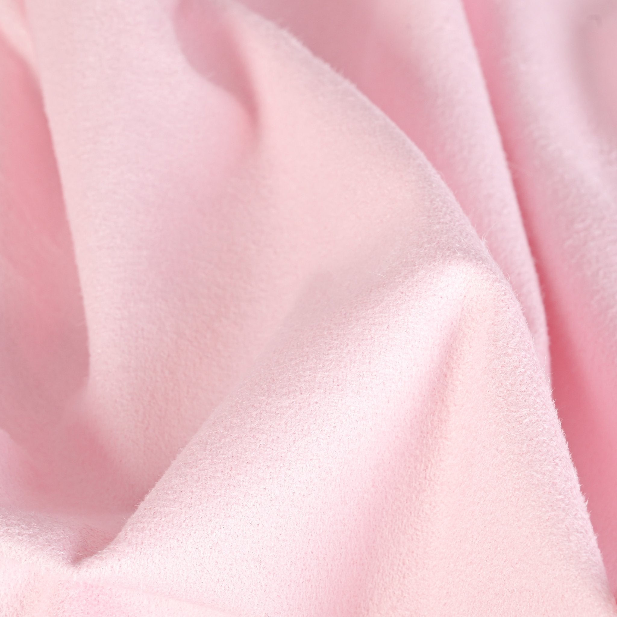 Baby Pink Suede Fabric 4963